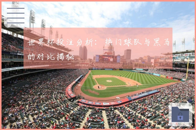 世界杯投注分析：热门球队与黑马的对比揭秘